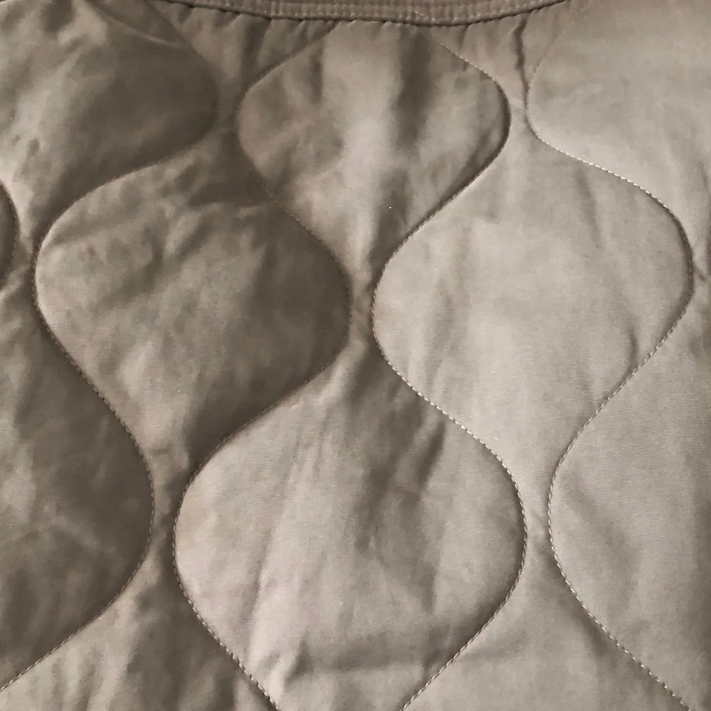 Duluth trading Men's Quilted Vest in Olive Green size Medium lots pockets - Picture 8 of 8